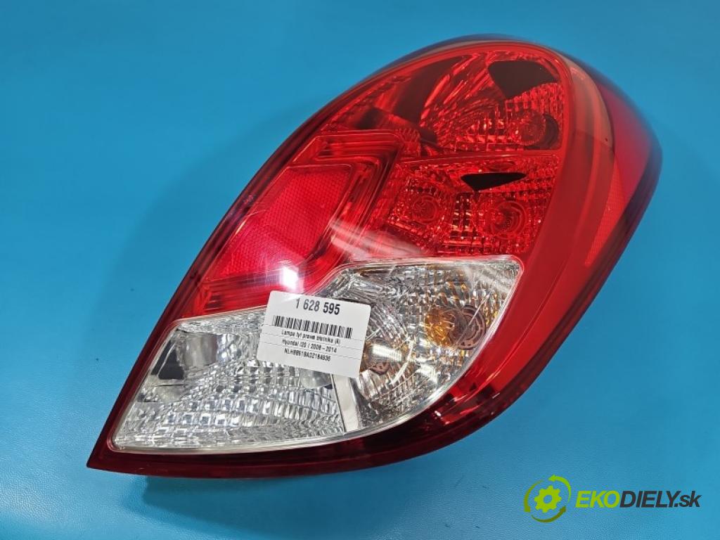 Hyundai I20 I 2008-2014 1.2 16V 86 hp manual 63 kW 1248 cm3 5- světlo zadní pravé blatník: 92402-4P500