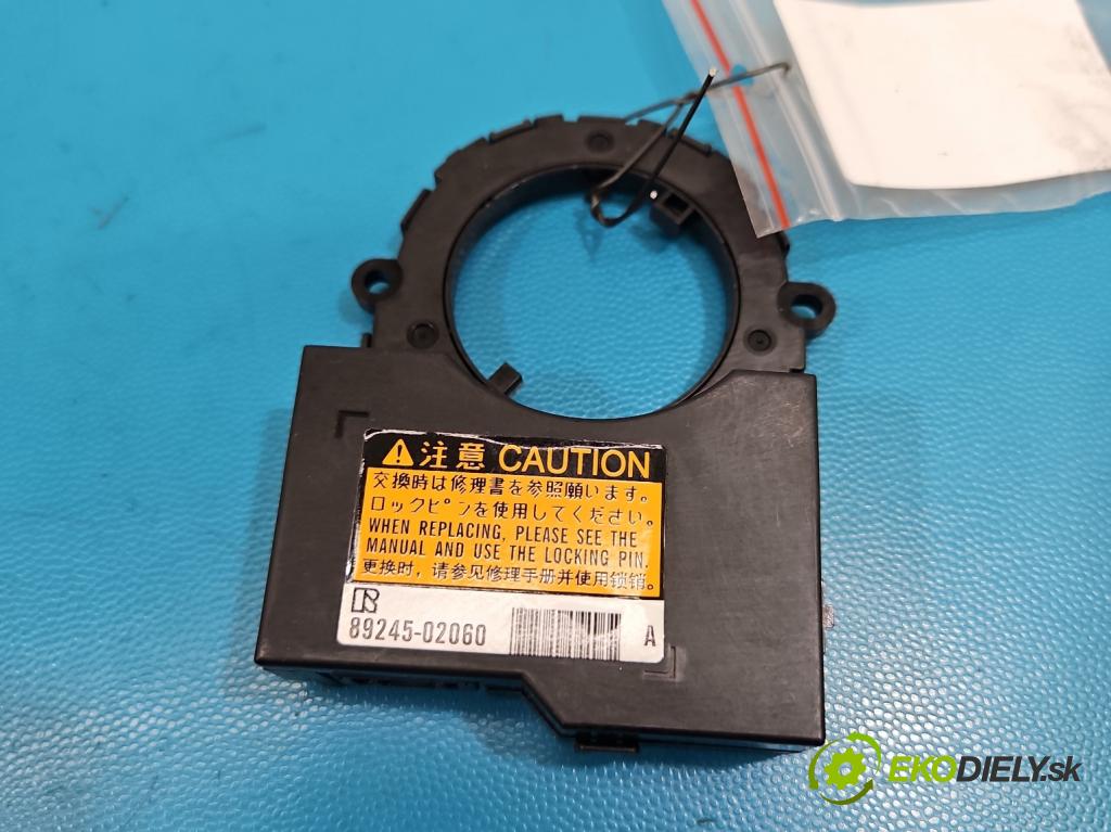 Toyota Auris II 2012-2018 1.6 16V 132  HP manual 97 kW 1598 cm3 5- snímač uhla otočenie: 89245-02060