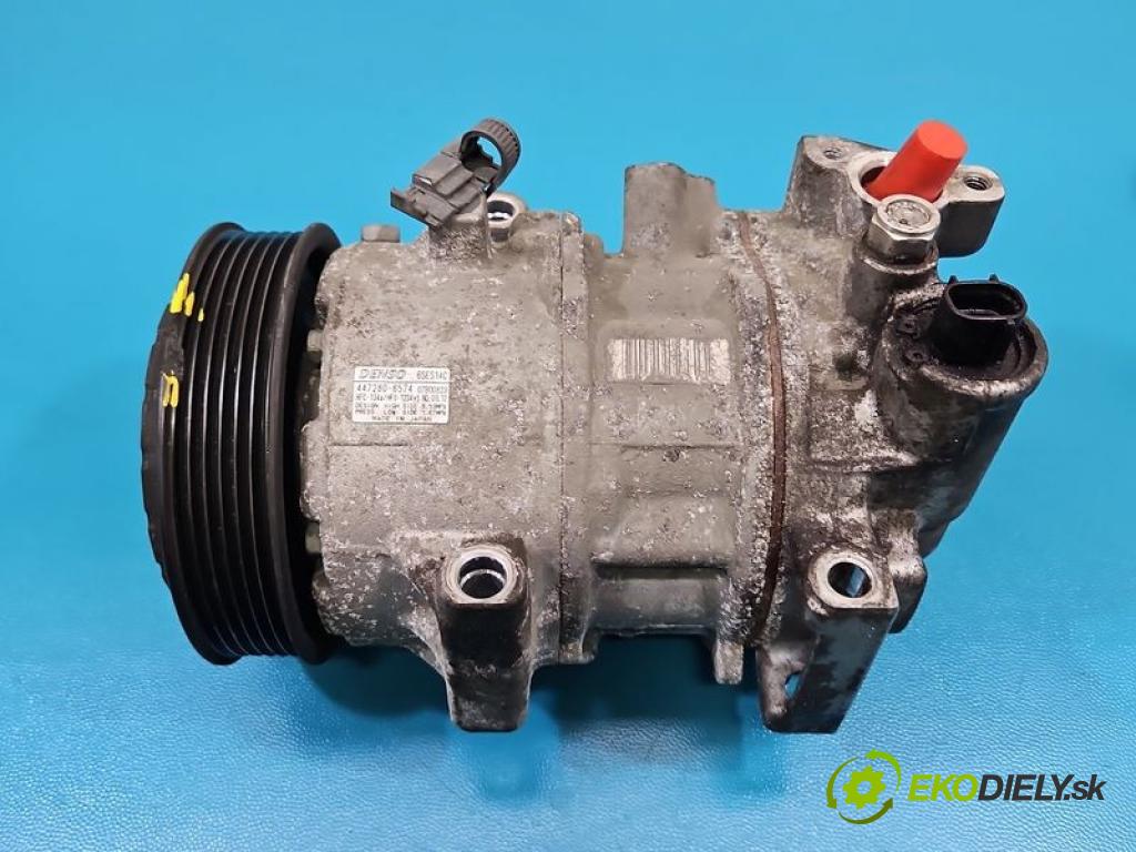 Toyota Auris II 2012-2018 1.6 16V 132 hp manual 97 kW 1598 cm3 5- Kompresor: klíma 447280-6574 (Kompresor klimatizace)