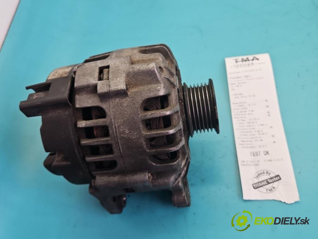 Seat Ibiza III 6L 2002-2008 1.2 12V AZQ 64 hp manual 47 kW 1198 cm3 3- Alternator 03D903025J (Alternátor)