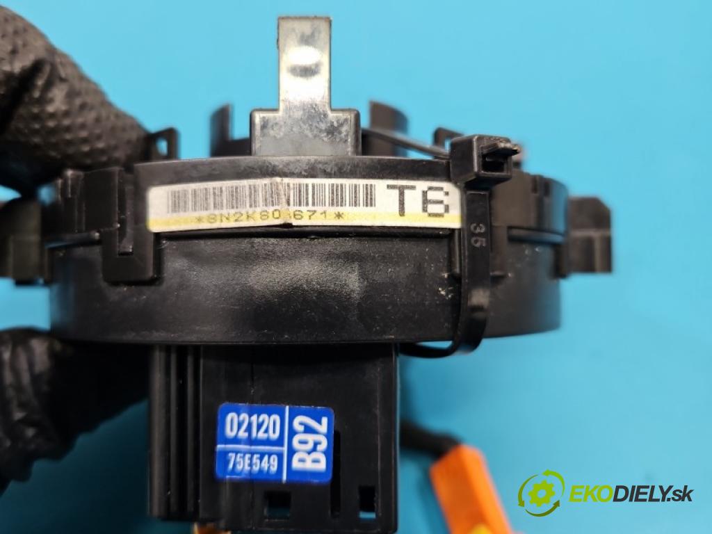Toyota Auris II 2012-2018 1.6 16V 132  HP manual 97 kW 1598 cm3 5- Páska: airbag 02120-75E549 (Airbag)