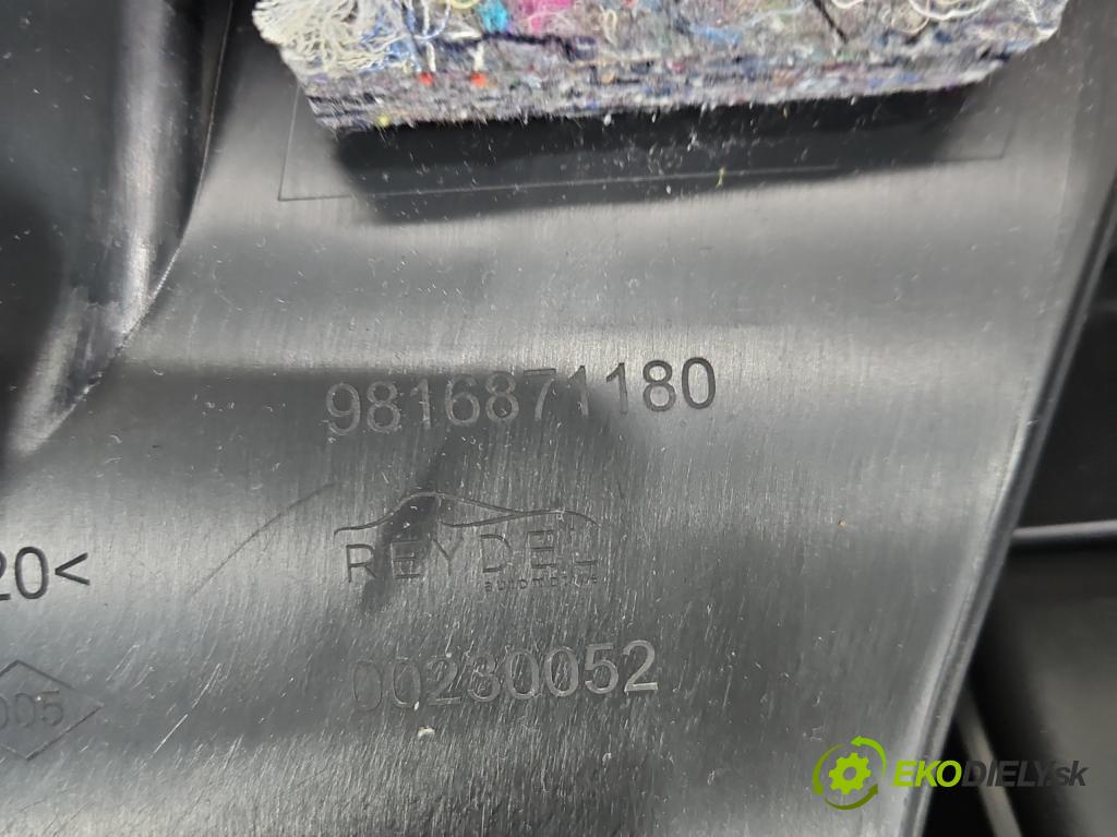 Peugeot Rifter 1.5 hdi 131 HP manual 96 kW 1499 cm3 5- kokpit,pristrojová doska rozdeľovacia 98419075NX