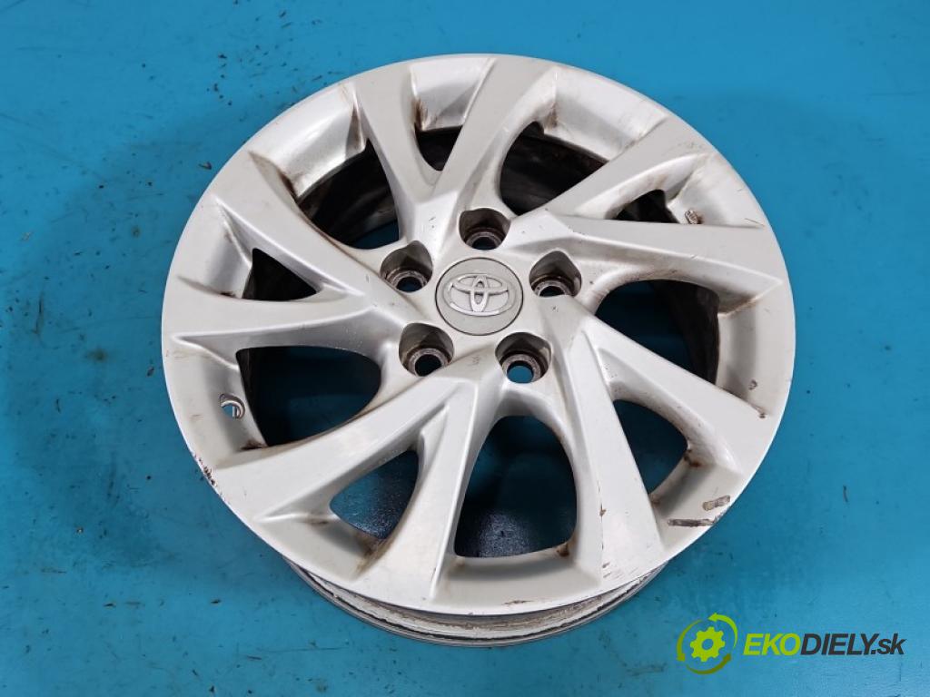 Toyota Auris II 2012-2018 1.6 16V 132 HP manual 97 kW 1598 cm3 5- Disk hliník 16"