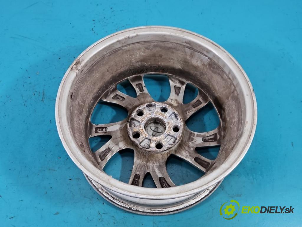 Toyota Auris II 2012-2018 1.6 16V 132 HP manual 97 kW 1598 cm3 5- Disk hliník 16"