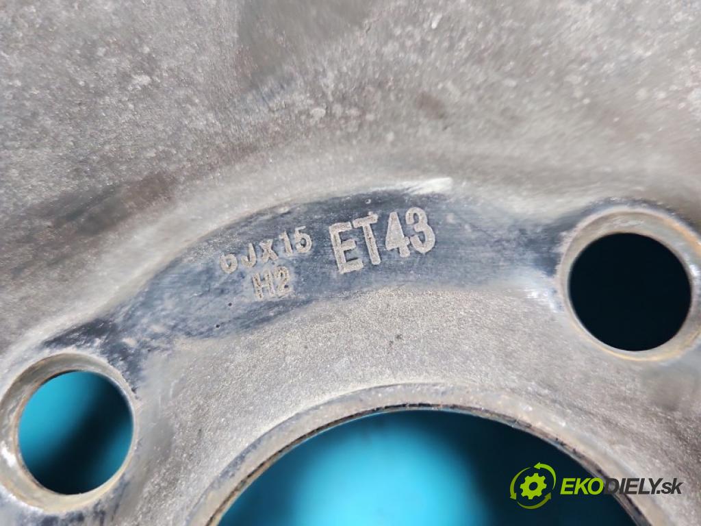 Opel Meriva A 2002-2010 1.3 cdti 75 hp manual 55 kW 1248 cm3 5- Felga ocelový 15"