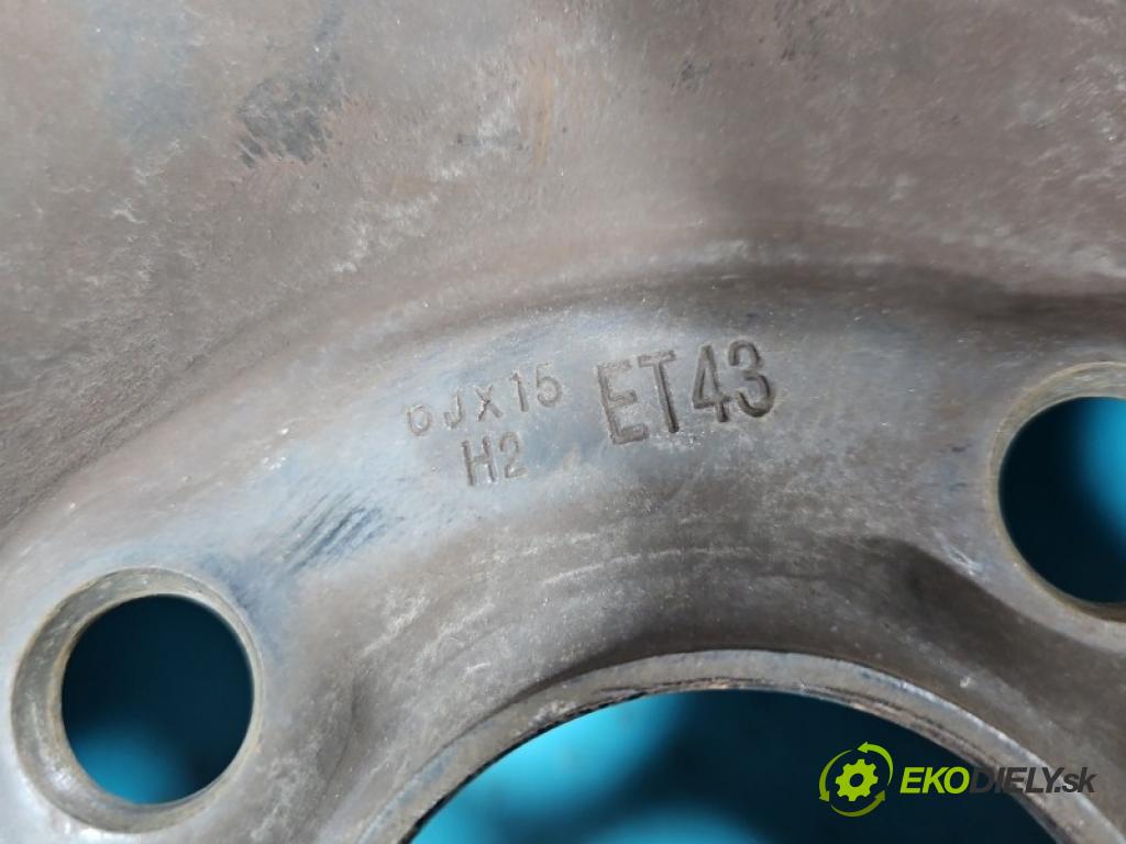 Opel Meriva A 2002-2010 1.3 cdti 75 hp manual 55 kW 1248 cm3 5- Felga ocelový 15"