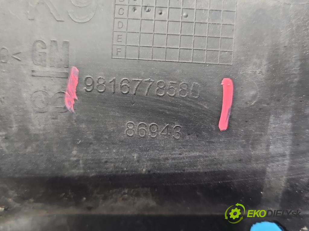 Toyota Proace City 1.2 110 hp manual 81 kW 1199 cm3 5- Zaślepka: mřížka: nárazníku pravé 9816778580