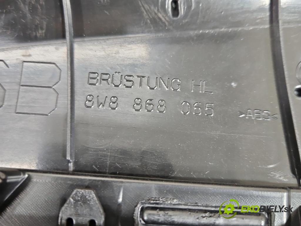 Audi A5 F5 2016-2024 2.0 TFSI 265KM automatic 195 kW 1984 cm3 4- Tapacír: dveře zadní levé 8W8868065