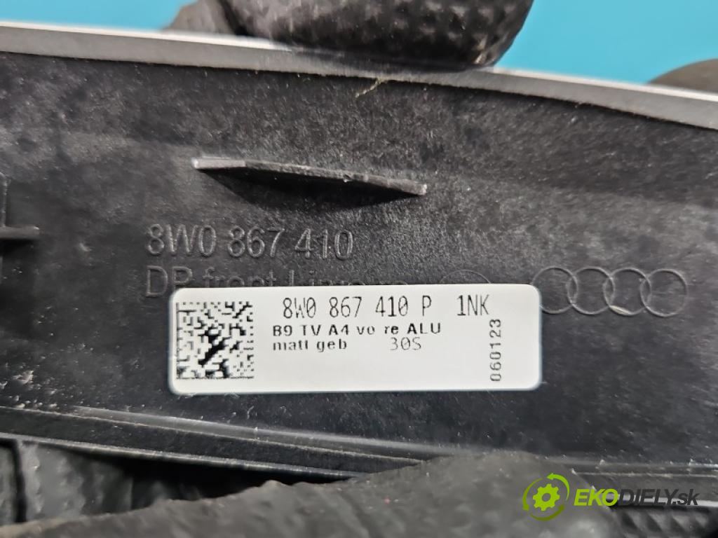 Audi A5 F5 2016-2024 2.0 TFSI 265KM automatic 195 kW 1984 cm3 4- lišta ozdobná interiéry: 8W0867409