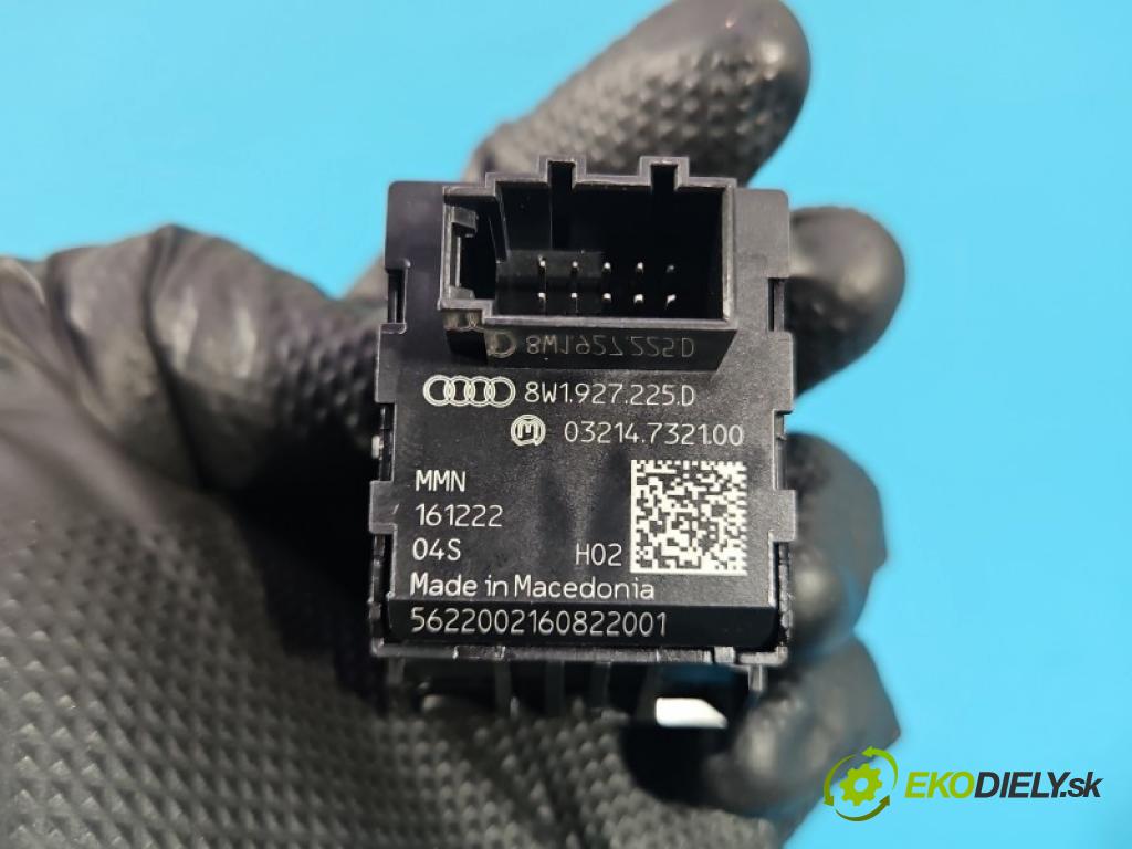 Audi A5 F5 2016-2024 2.0 TFSI 265KM automatic 195 kW 1984 cm3 4- Přepínač brzda: ručního 8W1927225D (Páčky pod volantem)