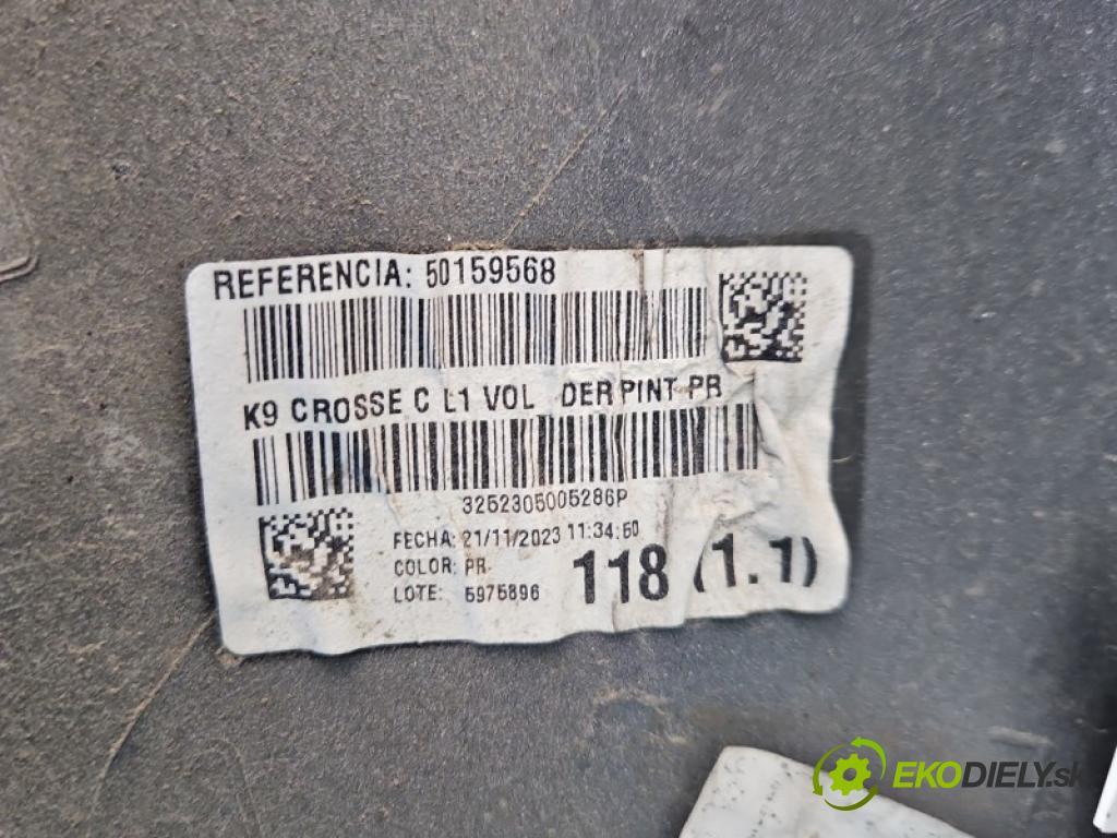 Toyota Proace City 1.2 110 HP manual 81 kW 1199 cm3 5- nárazník zadné (Kľučka dverí ostatné)