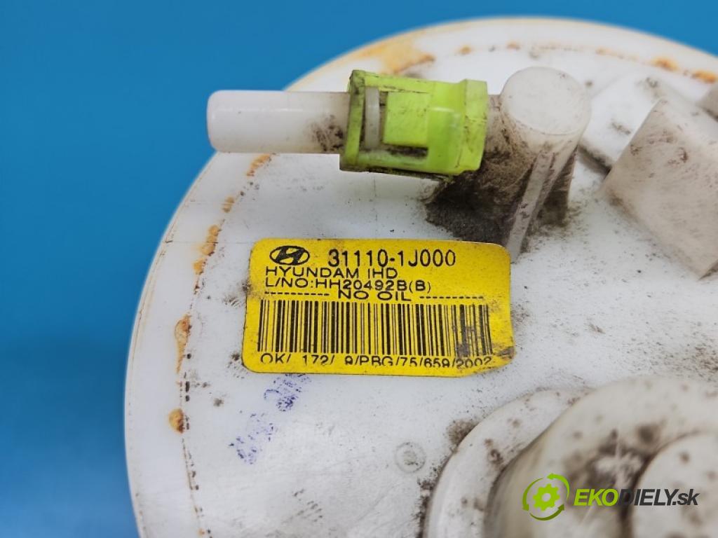 Hyundai I20 I 2008-2014 1.2 16V 86 hp manual 63 kW 1248 cm3 5- čerpadlo paliva 31110-1J000