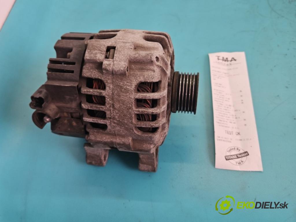 Citroen C3 I 2002-2009 1.6 16V 109 hp manual 80 kW 1587 cm3 5- Alternator 9642879680 (Alternátor)
