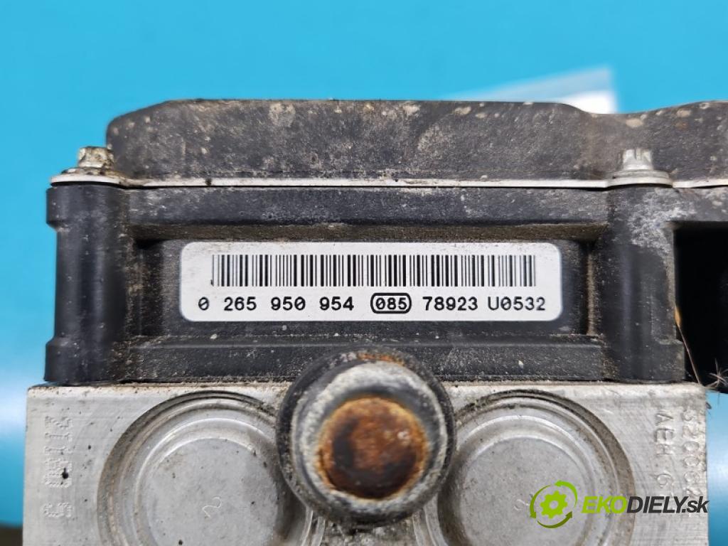 Opel Meriva A 2002-2010 1.3 cdti 75 HP manual 55 kW 1248 cm3 5- čerpadlo abs 0265950954 (Pumpa ABS)