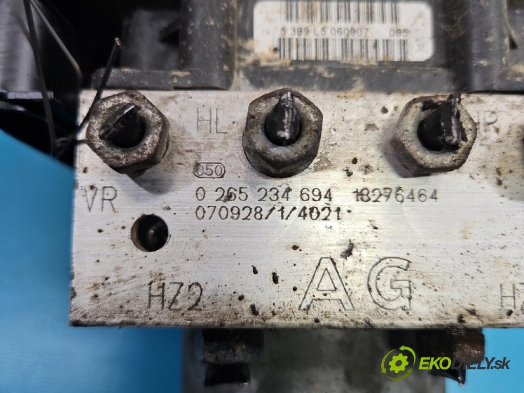 Opel Meriva A 2002-2010 1.3 cdti 75 HP manual 55 kW 1248 cm3 5- čerpadlo abs 0265950954 (Pumpa ABS)