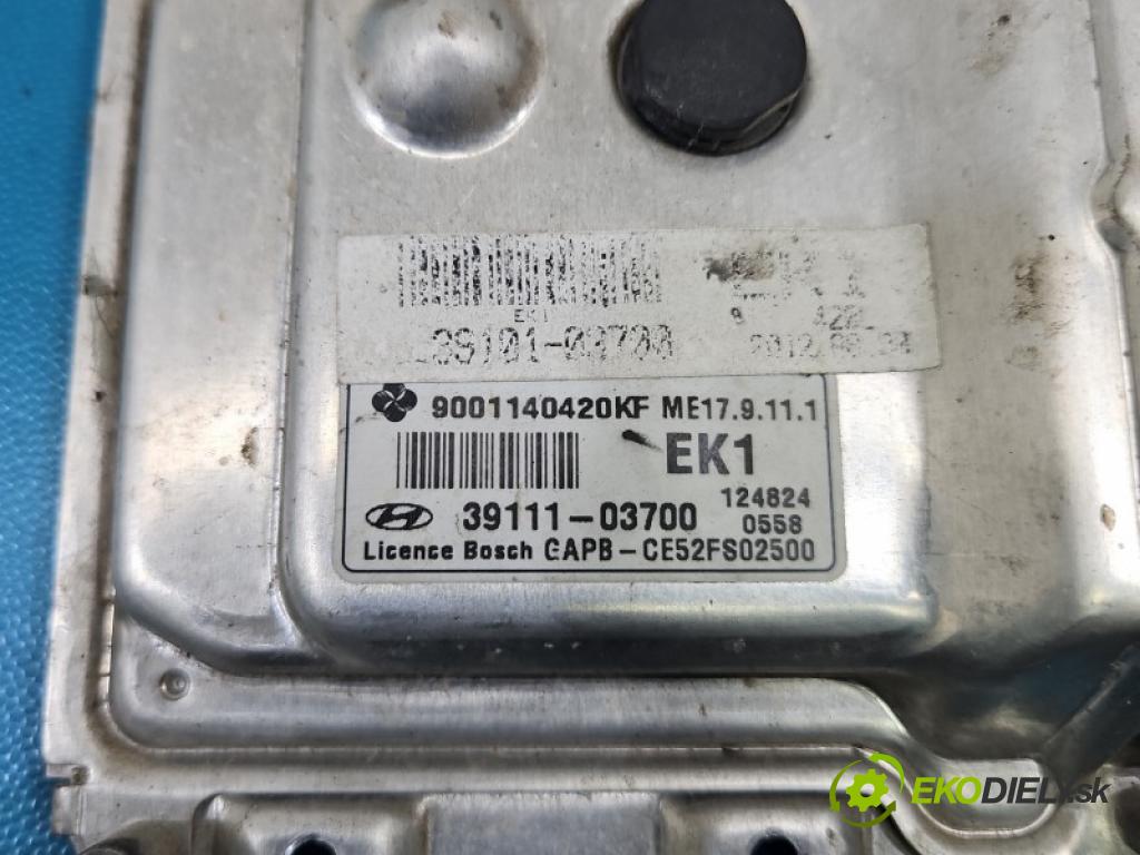 Hyundai I20 I 2008-2014 1.2 16V 86 hp manual 63 kW 1248 cm3 5- řídící jednotka motoru 39111-03700