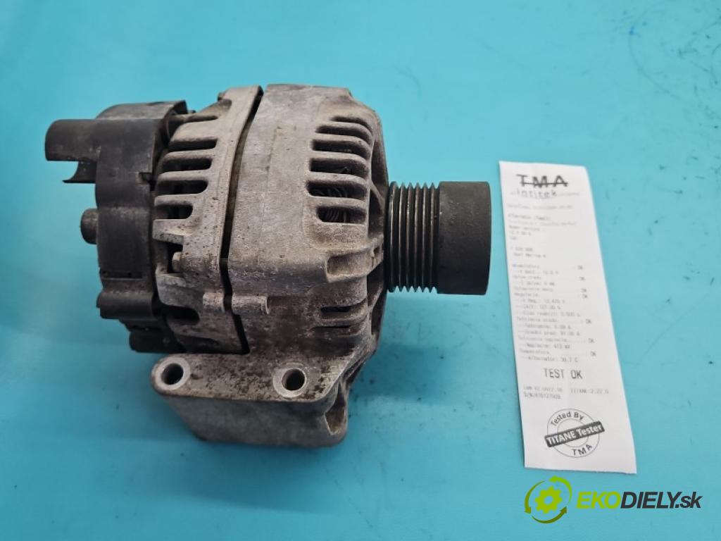 Opel Meriva A 2002-2010 1.3 cdti 75 hp manual 55 kW 1248 cm3 5- Alternator 13117279 (Alternátor)