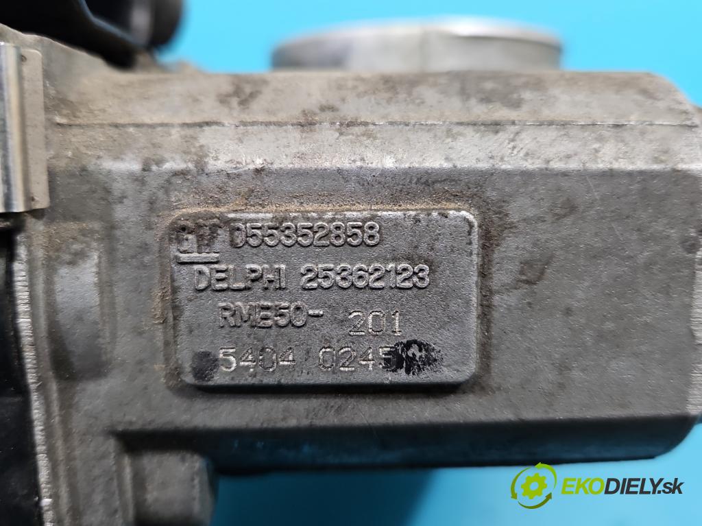 Opel Astra III 2004-2014 1.6 16V Z16XEP 105 hp manual 77 kW 1598 cm3 5- škrticí klapka 055352858 (Škrticí klapka)