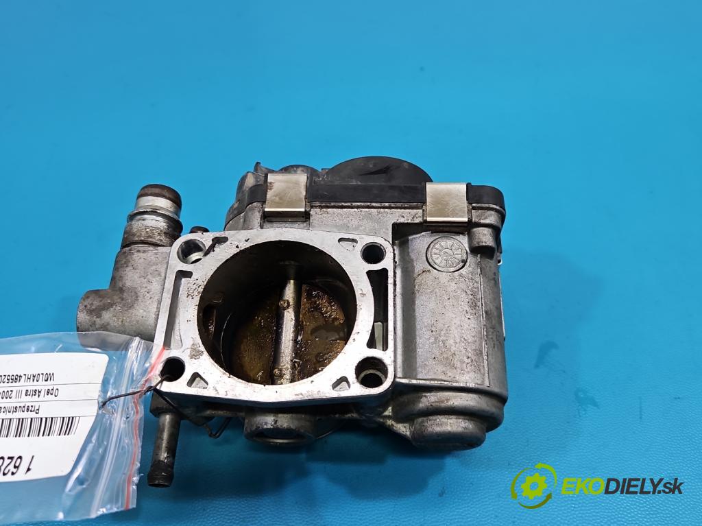 Opel Astra III 2004-2014 1.6 16V Z16XEP 105 hp manual 77 kW 1598 cm3 5- škrticí klapka 055352858 (Škrticí klapka)