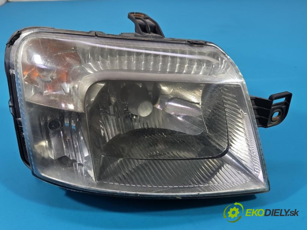 Fiat Panda II 2003-2012 1.1 8V 54 HP manual 40 kW 1108 cm3 5- Reflektor: pravý  (Svetlo predné pravé)