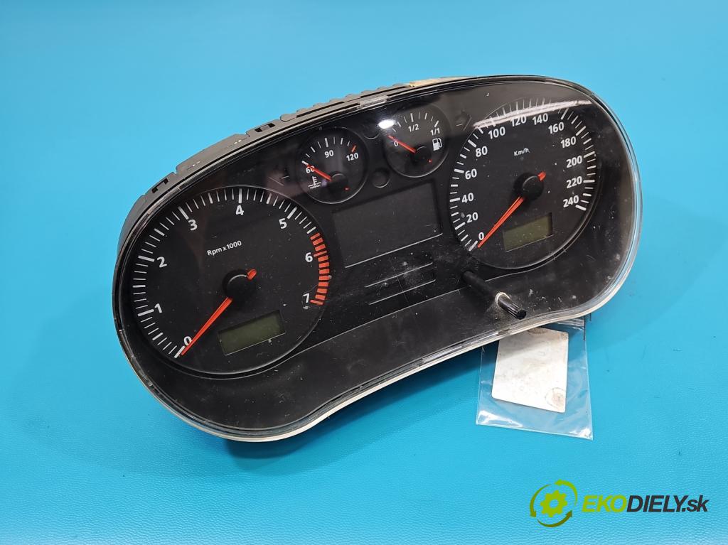 Seat Leon I 1999-2005 1.4 16v 75 HP manual 55 kW 1398 cm3 5- prístrojovka/ budíky  (Prístrojová doska)