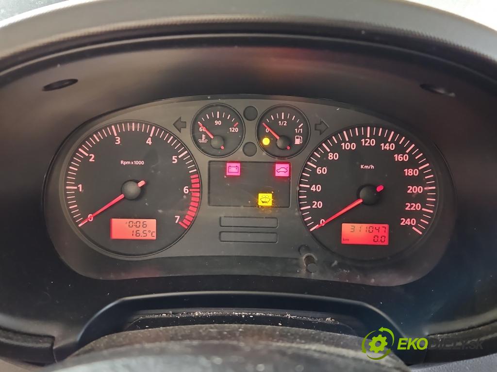 Seat Leon I 1999-2005 1.4 16v 75 HP manual 55 kW 1398 cm3 5- prístrojovka/ budíky  (Prístrojová doska)