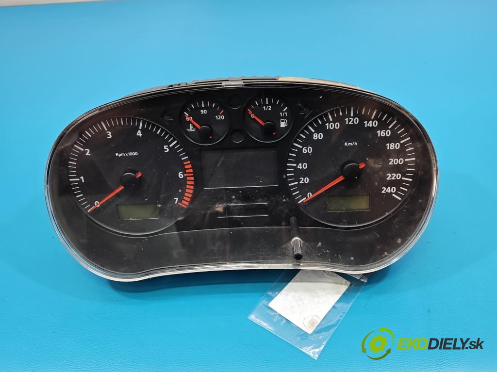 Seat Leon I 1999-2005 1.4 16v 75 HP manual 55 kW 1398 cm3 5- prístrojovka/ budíky  (Prístrojová doska)