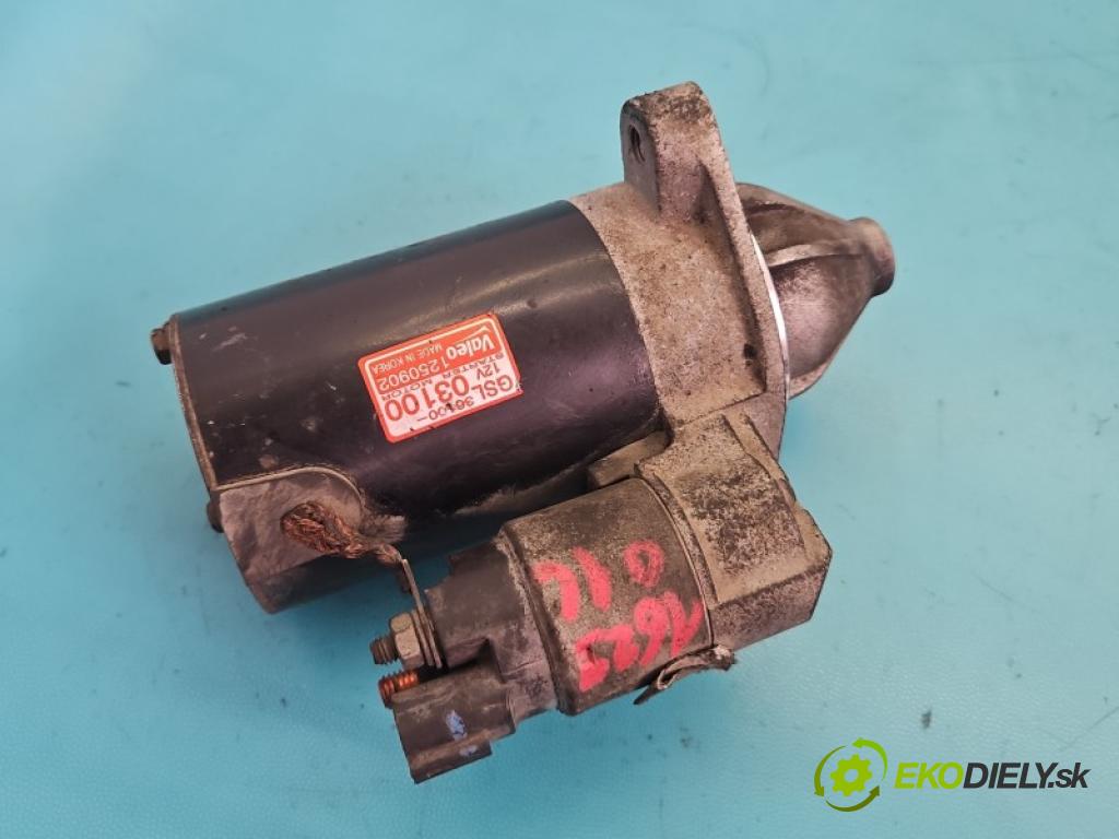 Hyundai I20 I 2008-2014 1.2 16V 86 hp manual 63 kW 1248 cm3 5- startér: 36100-03100 (Startér)