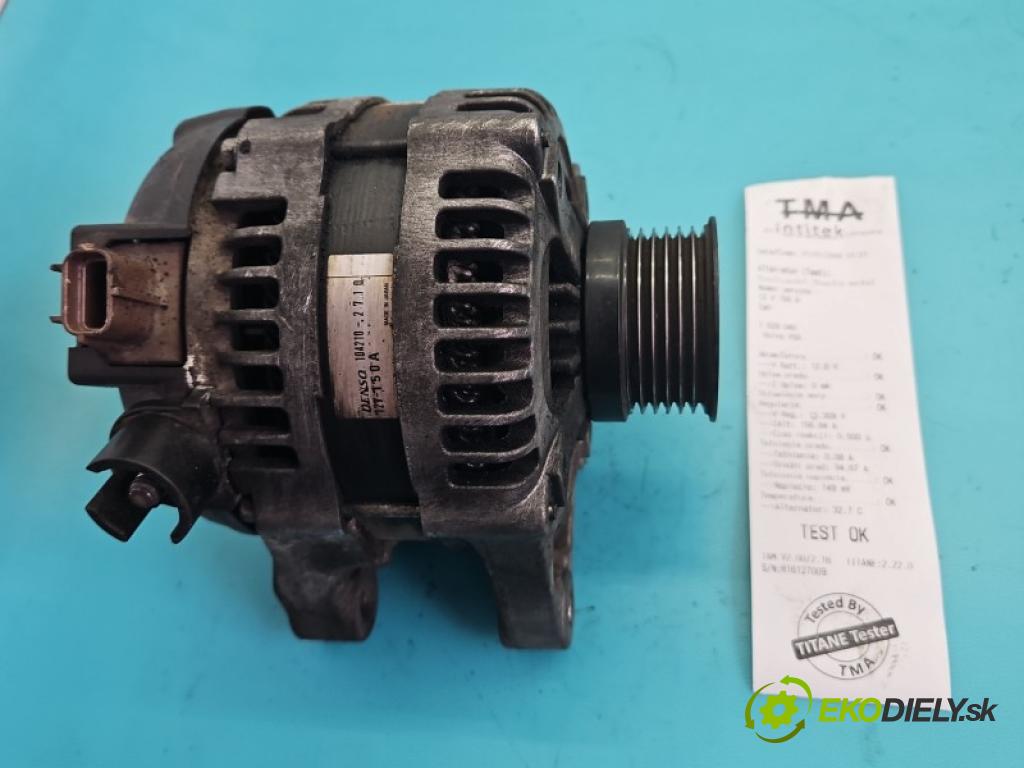 Volvo V50 1.6 hdi 109 hp manual 80 kW 1560 cm3 5- Alternator 104210-2710 (Alternátor)