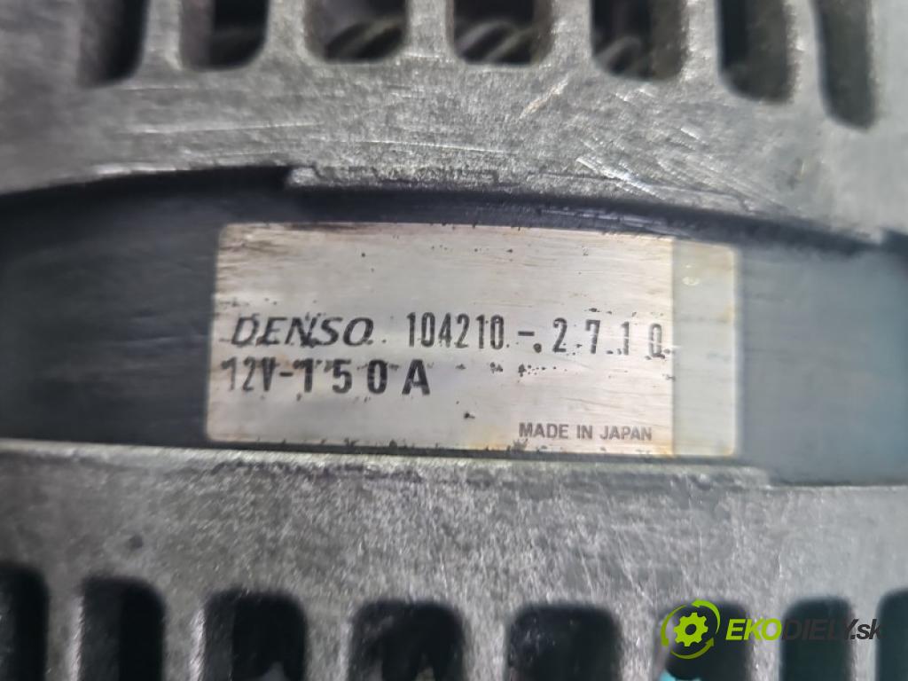 Volvo V50 1.6 hdi 109 hp manual 80 kW 1560 cm3 5- Alternator 104210-2710 (Alternátor)