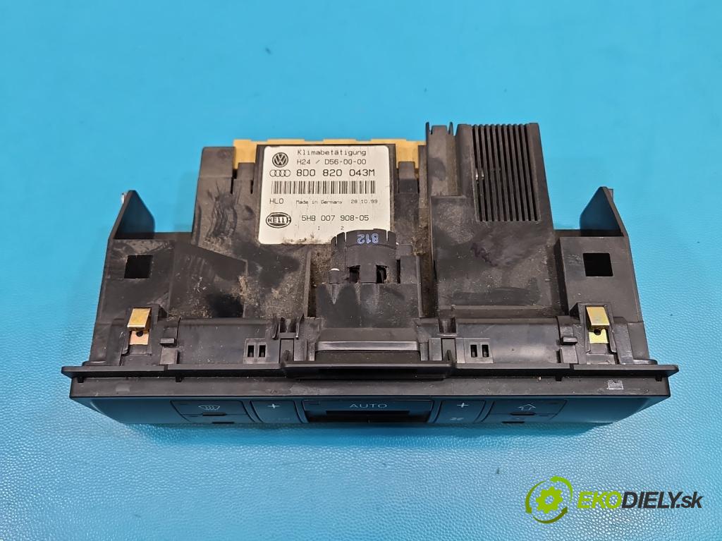 Audi A4 B5 1994-2001 1.9 tdi AHH 90 HP manual 66 kW 1896 cm3 4- panel kúrenia 8D0820043M