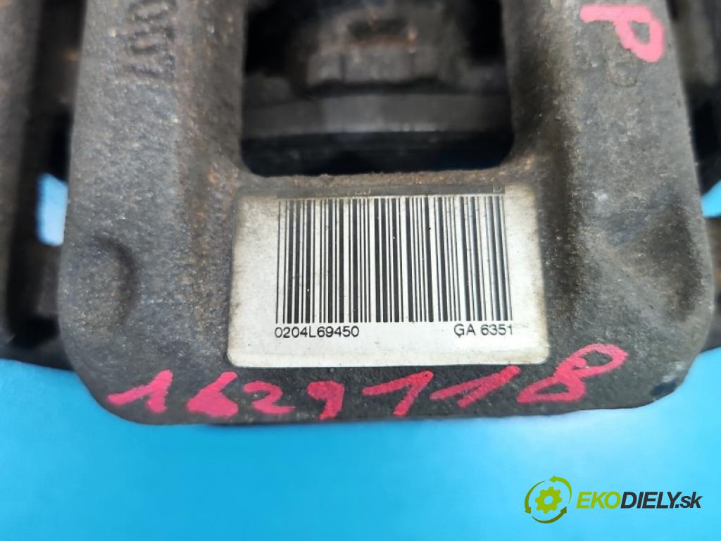 Peugeot Rifter 1.5 hdi 131 HP manual 96 kW 1499 cm3 5- brzdič zadné pravý 0204L69450 (Kľučka dverí ostatné)