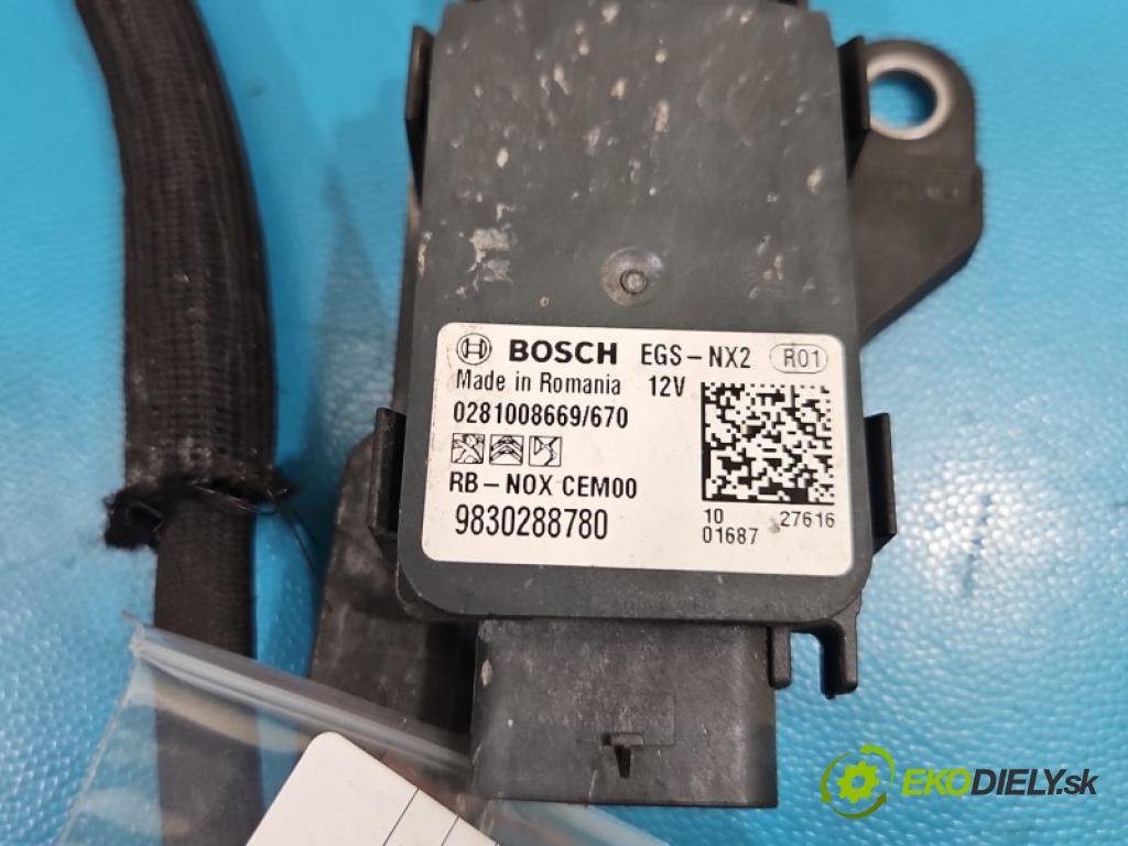 Peugeot Rifter 1.5 hdi 131 HP manual 96 kW 1499 cm3 5- Sonda lambda 9830288780 (Lambda sonda)