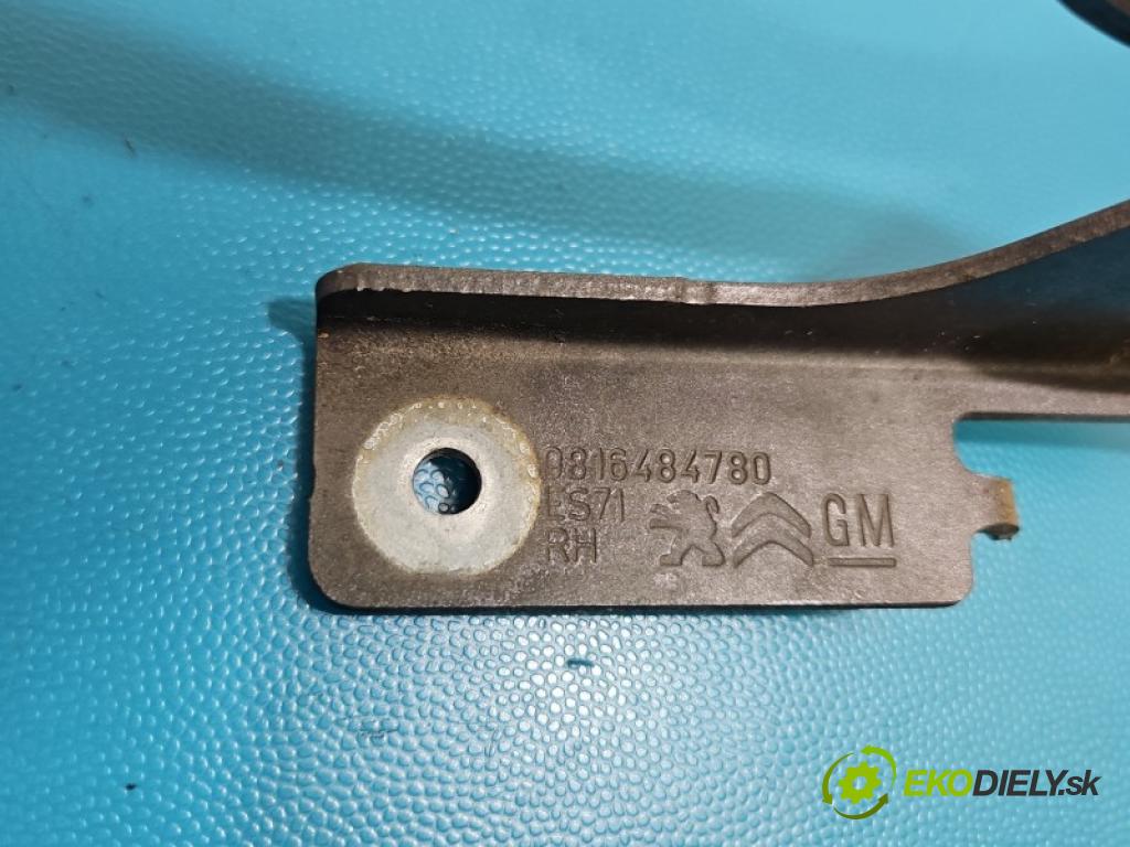 Peugeot Rifter 1.5 hdi 131 hp manual 96 kW 1499 cm3 5- Závěs: kapoty pravý 9816484780