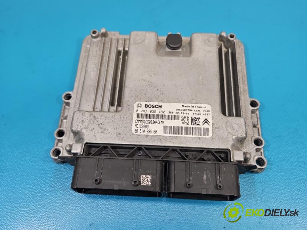 Peugeot Rifter 1.5 hdi 131 HP manual 96 kW 1499 cm3 5- riadiaca jednotka motora 0281039490
