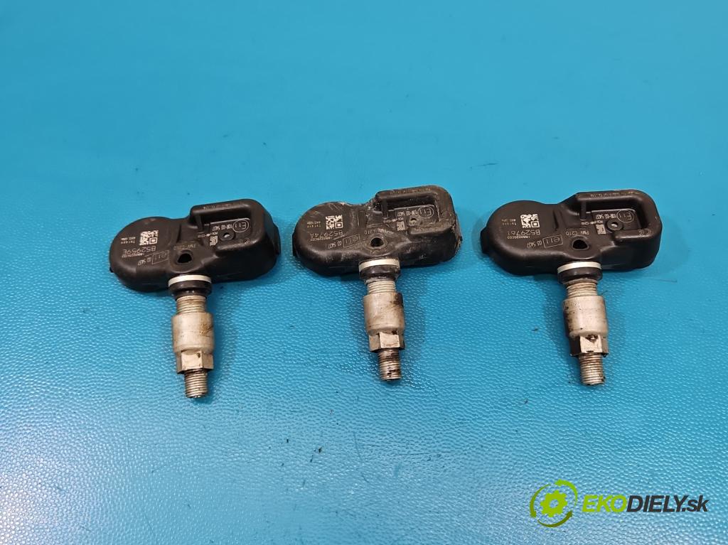 Toyota Auris II 2012-2018 1.6 16V 132 hp manual 97 kW 1598 cm3 5- snímač tlaku pneumatika E1110R-035437 (Snímač tlaku v pneumatice)