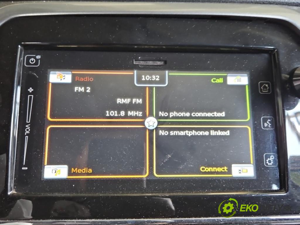 Suzuki Vitara II 2015- 1.6 16V 120 hp manual 88 kW 1586 cm3 5- Radio továrna: 39920-54P10