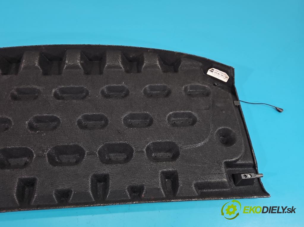 Seat Leon II 2005-2012 1.6 8V 102 hp manual 75 kW 1595 cm3 5- pláto zadní 1P0867769C (Kryt zavazadlového prostoru)