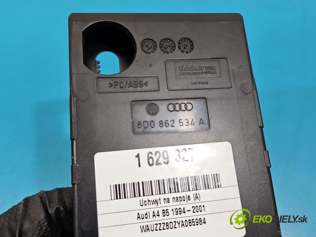 Audi A4 B5 1994-2001 1.9 tdi AHH 90 hp manual 66 kW 1896 cm3 4- Rukojeť: na napoje: 8D0862534A (Držák nápojů)