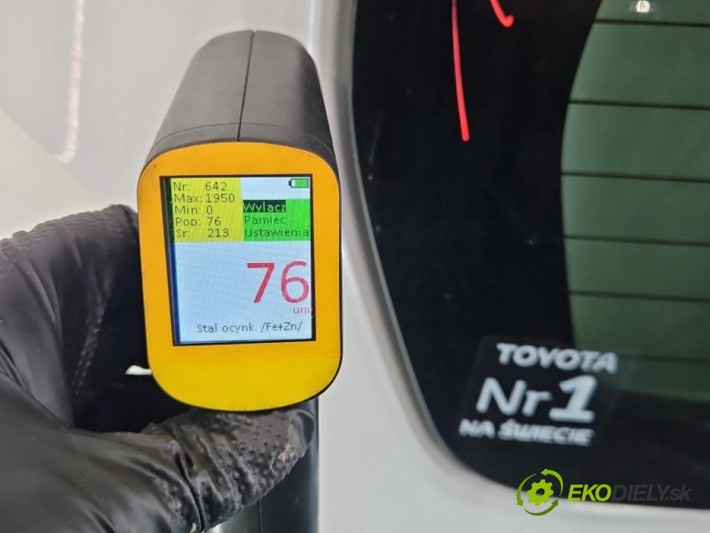 Toyota Proace City 1.2 110 hp manual 81 kW 1199 cm3 5- zadní kufrové dveře  (Zadní kapota (kufr))