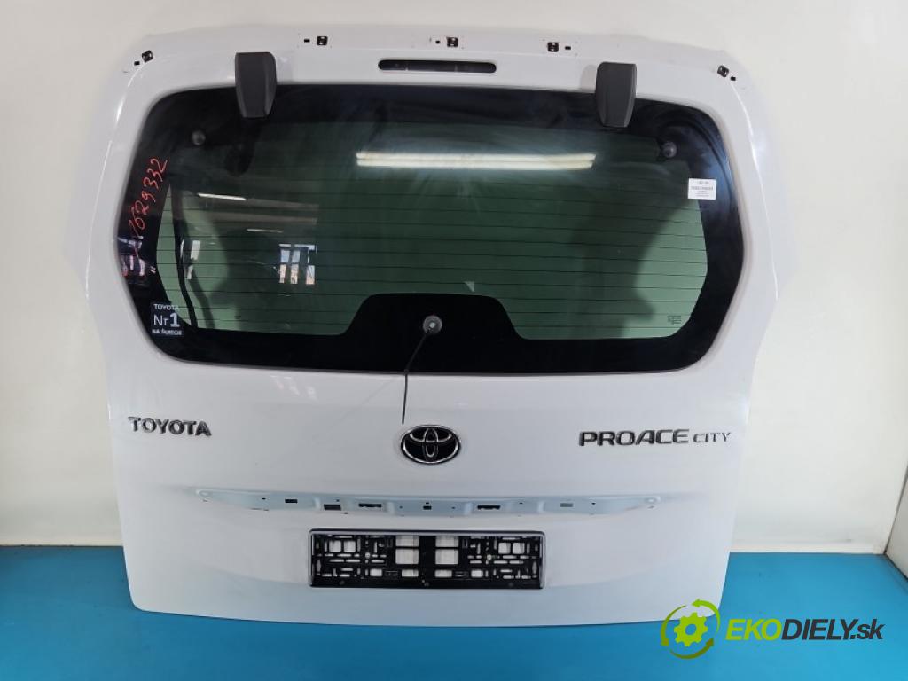 Toyota Proace City 1.2 110 hp manual 81 kW 1199 cm3 5- zadní kufrové dveře  (Zadní kapota (kufr))