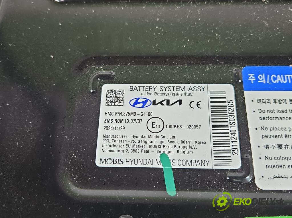 Hyundai I30 III 2016- 1.5 T 140 HP automatic 103 kW 1482 cm3 5- batéria 375M0-G4100