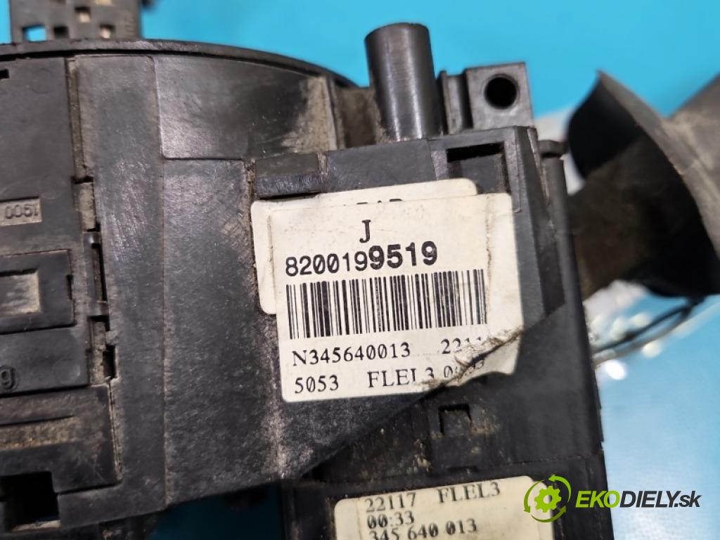 Renault Master II 1998-2010 2.5 dci 101 HP manual 74 kW 2464 cm3 5- prepínač komplex: 8200012245 (Prepínacie páčky pod volantom)