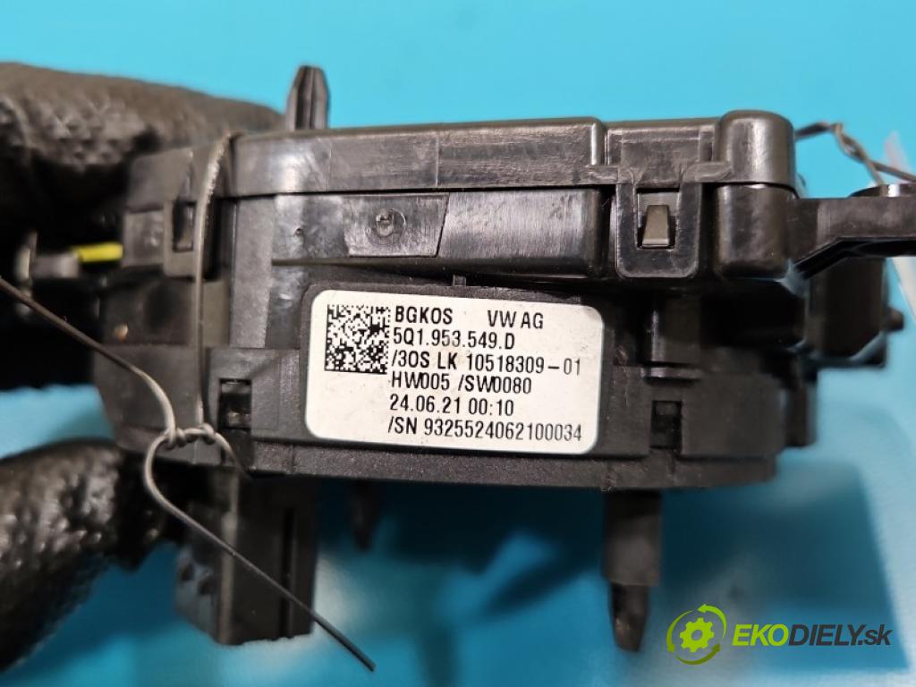 Skoda Octavia IV 2019- 2.0 tdi 150 HP manual 110 kW 1968 cm3 5- Páska: airbag 5Q1953549D (Airbag)