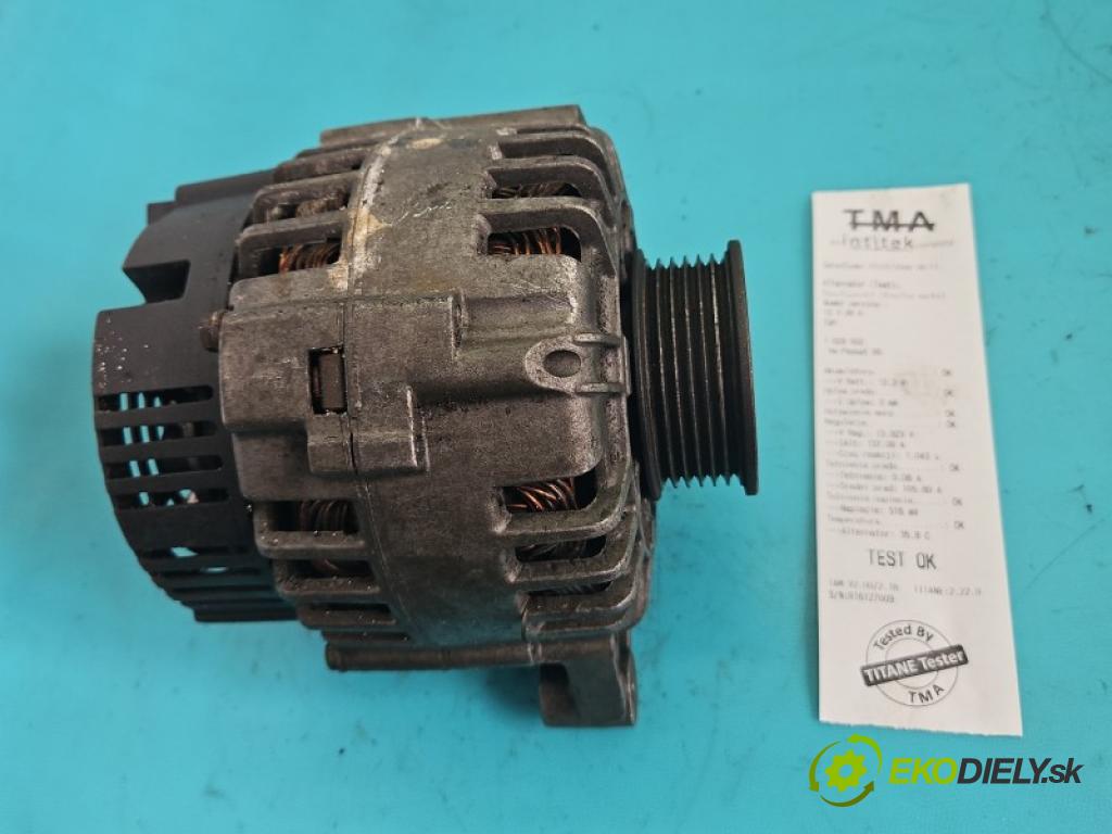 Vw Passat B5 1995-2005 2.8 V6 193 hp automatic 142 kW 2771 cm3 5- Alternator  (Alternátor)
