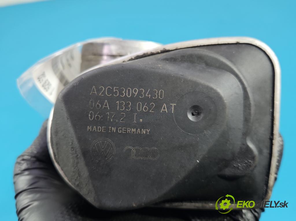 Seat Leon II 2005-2012 1.6 8V 102 hp manual 75 kW 1595 cm3 5- škrticí klapka 06A133062AT (Škrticí klapka)