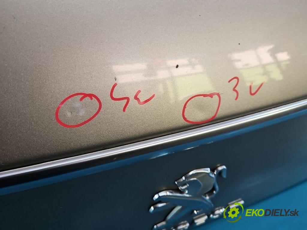 Peugeot 308 I 2007-2013 1.4 16V 98 hp manual 72 kW 1397 cm3 5- zadní kufrové dveře  (Zadní kapota (kufr))