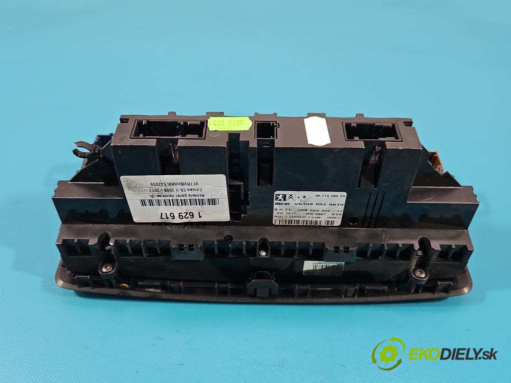 Citroen C5 II 2008-2017 1.6 hdi 111KM automatic 82 kW 1560 cm3 5- panel kúrenia 5HB009332