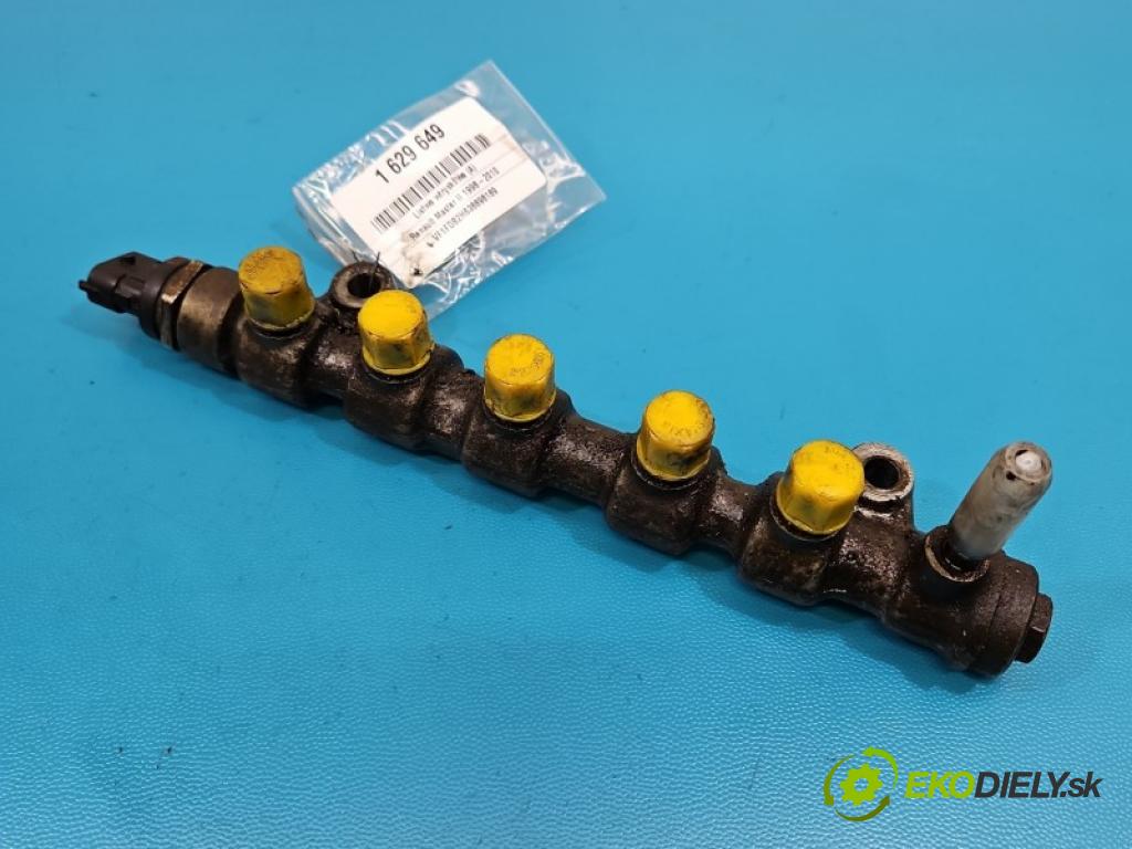 Renault Master II 1998-2010 2.5 dci 101 hp manual 74 kW 2464 cm3 5- lišta vstřikovací 0445214145 (Vstřikovací lišta)