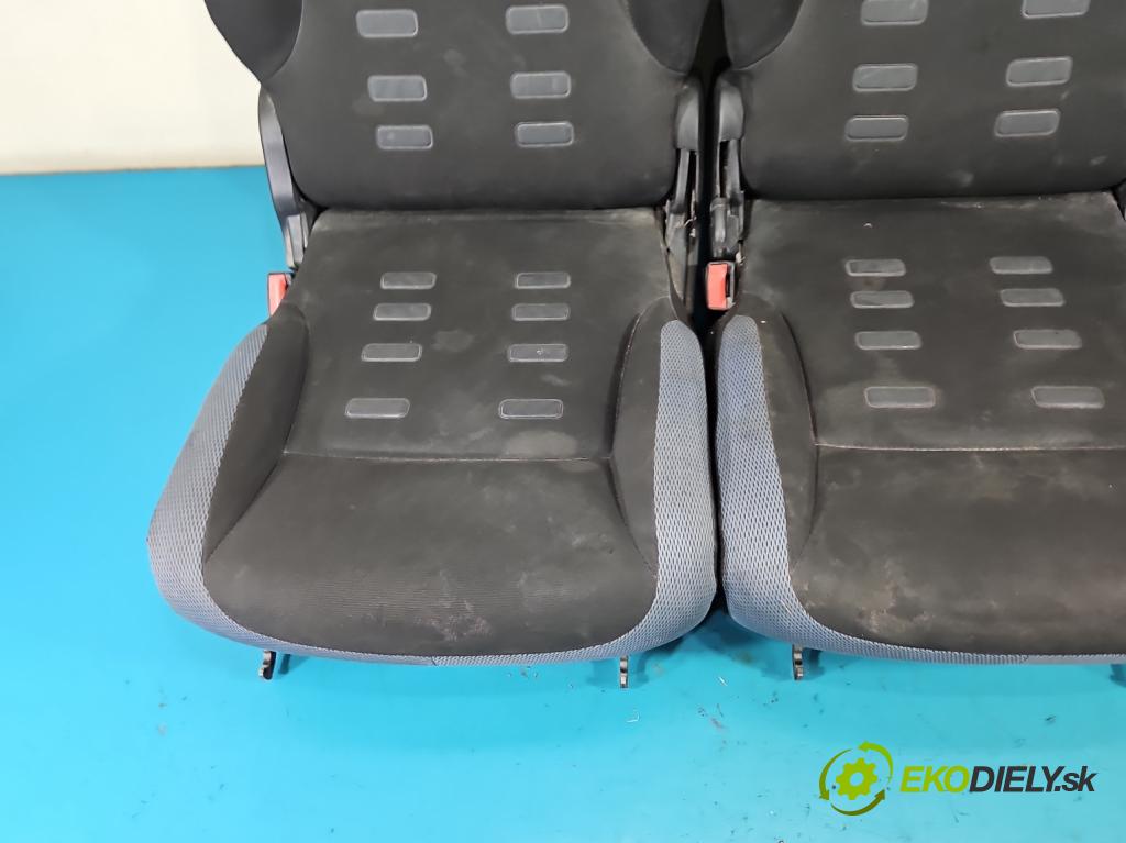 Citroen Berlingo II 2008-2018 1.6 hdi 109 hp manual 80 kW 1560 cm3 5- Pohovka: zadní  (Sedadlo)